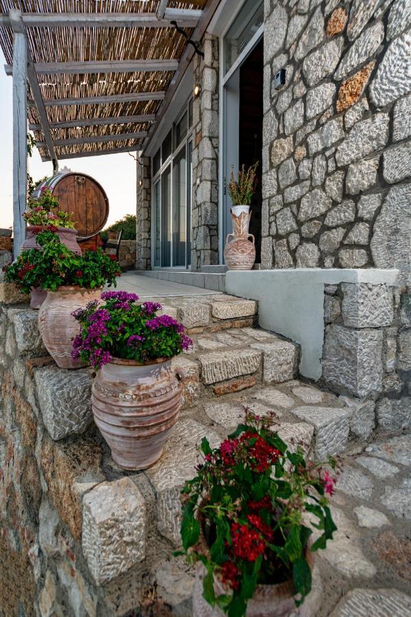 Vila Chrysanthi'S Stone House Afantou Exteriér fotografie