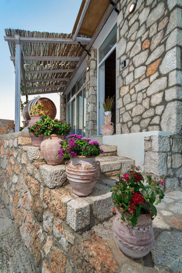 Vila Chrysanthi'S Stone House Afantou Exteriér fotografie